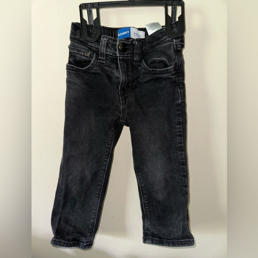 OLD NAVY 2T Straight Leg Grey Wash Jeans